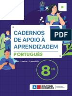 3 Unidade 8º Ano Bahia Português Caderno de Apoio Ano 2020/2021