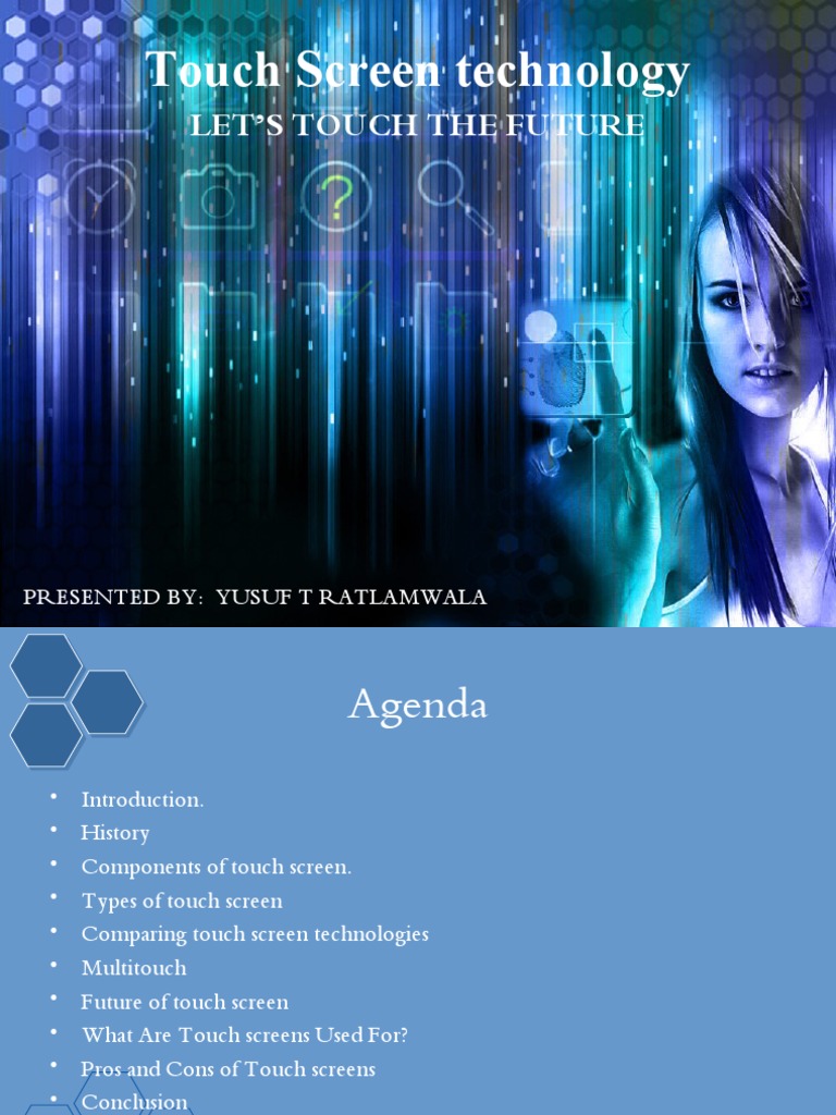 Touch Screen Technology: Let'S Touch The Future | PDF | Touchscreen ...
