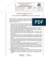 04-HSE - Kebijakan Narkotika PT. GDP