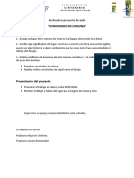 Instructivo proyecto de aula