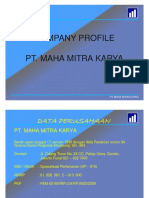 Company Profile MMK 2018