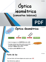 Óptica Geométrica - Princípios Básicos