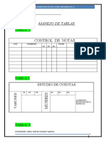 MS Word Práctica tablas formatos