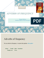 Adverbs of Frequency: Grammar Reference Preparatore Linguistico:nino Chavchanidze
