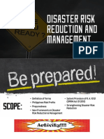 Module 3 - Disaster Risk Reduction & Management