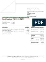 Rectificativa VO-2020-0274: A Signature of This Invoice Is Required, But It Is Not Signed