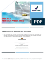 CPOB Produk Steril