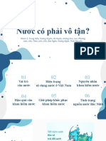 NHÓM 2 NƯỚC CÓ PHẢI VÔ TẬN