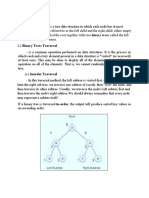 A Binary Tree Either Empty or Consists of A Node Called The Root Together With Two Binary Trees Called The Left Subtree and The Right Subtree