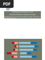 Charting Survey Results in Excel (Visualize Employee Satisfaction Results)