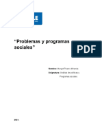 Problemas y Programas Sociales
