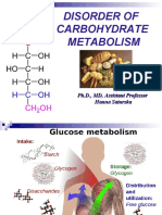 Disorder of Carbohydrate Metabolism-1