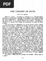 Concept of Myth