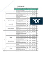 Formato de Cronograma de Clases - Supply Chain - XLSX - Cronograma Mantenimiento