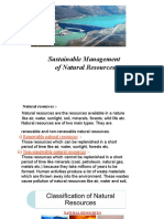 Sustainable Management of Natural Resources - Introduction