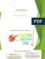 Valores de Hormonas Pancreaticas