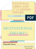 Motivational Theories & Adult Learning Theory