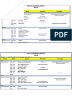 Trip Itinerary