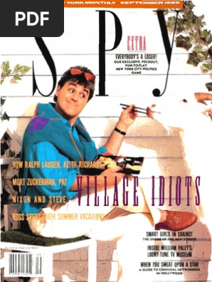 Spy Magazine September 1989 | PDF | Leisure