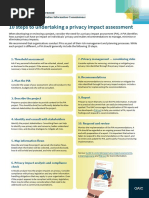 10 Steps To Undertaking A Privacy Impact Assessment: PIA Tool