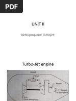 Unit Ii: Turboprop and Turbojet