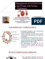 COVID-19 in Pediatric Patients