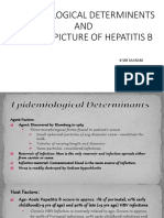 Epidemiological Determinents AND Clinical Picture of Hepatitis B