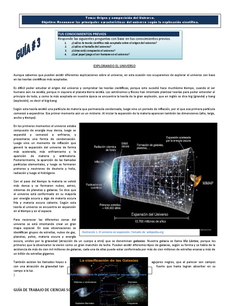 Teoría del Big Bang y el Universo | PDF | Galaxia | Universo