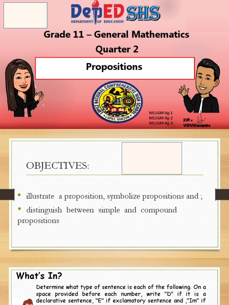 Grade 11 General Mathematics Module