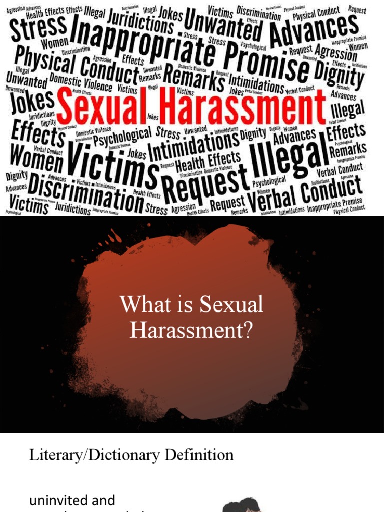 Understanding Sexual Harassment Types | PDF | Sexual Harassment ...