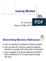 Chapter 8 - Addressing Modes