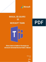Manual Usuario Microsoft Teams