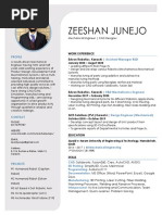 CV Zeeshan Junejo PDF