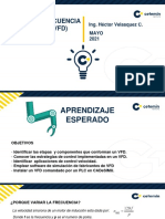 Control de velocidad con VFD: tipos de control, ahorro energético y simulación