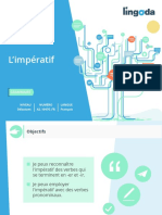 L'impératif: Grammaire