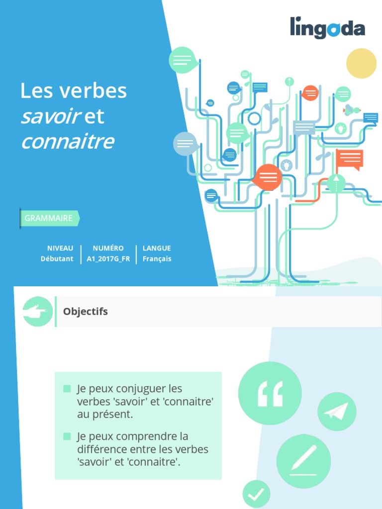 Différence entre savoir et connaître | PDF | Verbe | Sujet (Grammaire)