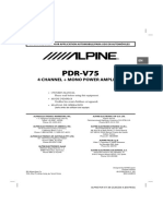 Alpine PDR-V75 Amp