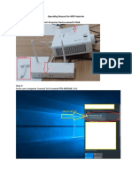 Operating Manual For Wifi Projector