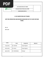 Electrical Sop | PDF | Electrical Substation | Safety