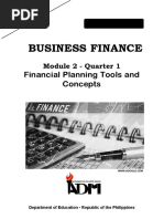 BusFin12 Q1 Mod2 Financial Planning Tools and Concepts v2