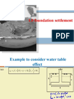 Shallow Foundation - Settlement