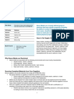 Heavy Metals Compliance Guide