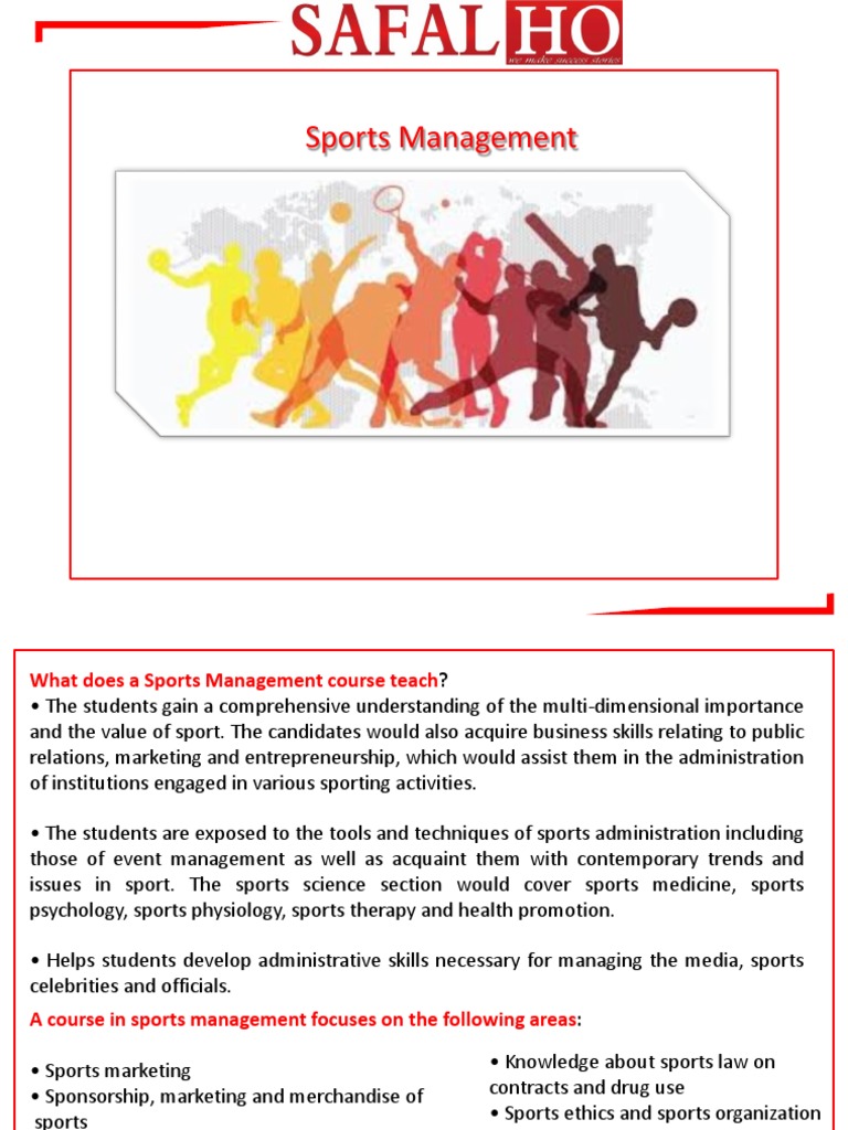 Sports & Event Management Research PDF Sports Master Of Business