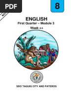 Hybrid English 8 Q1 M3 W4-5