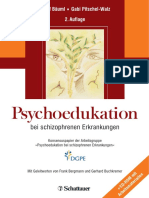 BÄUML, Josef. PITSCHEL-WALZ, Gabi. Psychoedukation bei schizophrenen Erkrankungen. Schattauer GmbH Stuttgart; 2008.