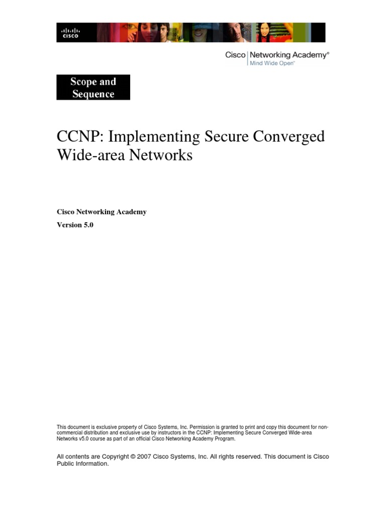 Programa de CCNP ISCW | PDF