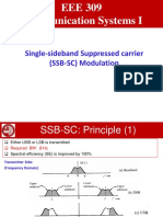 EEE 309 Communication Systems I: Single-Sideband Suppressed Carrier (SSB-SC) Modulation