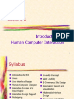 HCI - 01 - Introduction To HCI