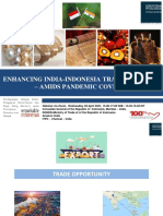 Enhancing India-Indonesia Trade Relations - Amids Pandemic Covid-19 - 28 April 21