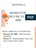 Romantic Interlude in Japan 1882